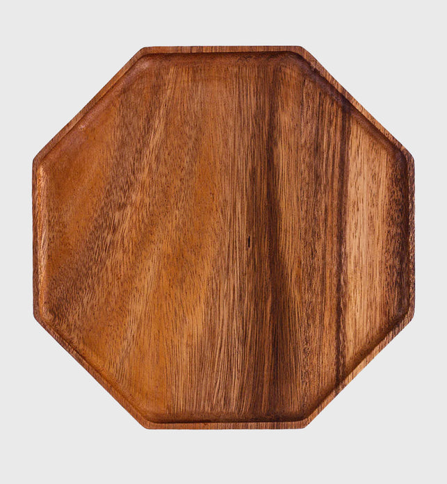 25cm Octagon Wooden Acacia Board