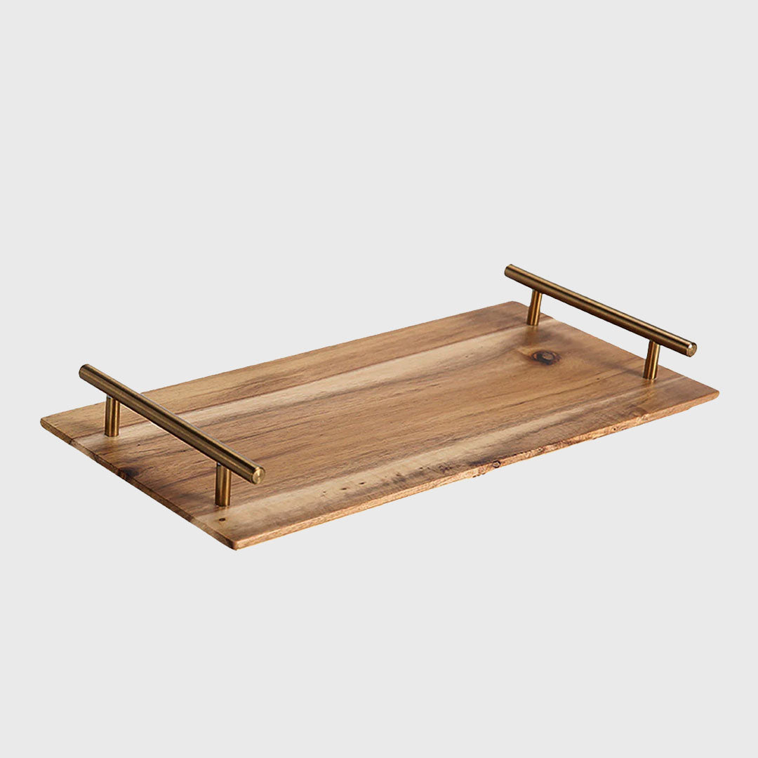 36cm Brown Rectangle Wooden Acacia Board