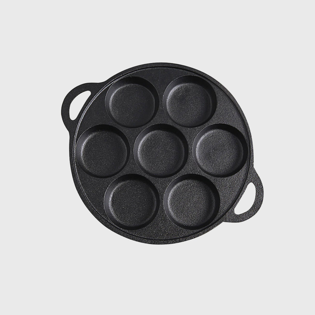31.5cm Cast Iron Takoyaki Grill Mold
