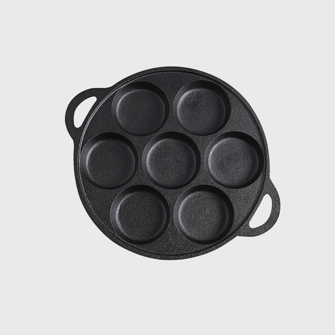 31.5cm Cast Iron Takoyaki Grill Mold