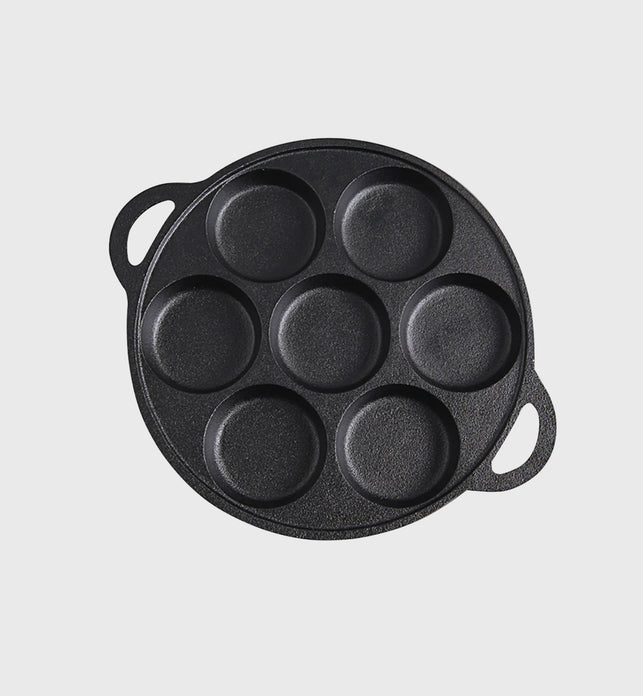 31.5cm Cast Iron Takoyaki Grill Mold