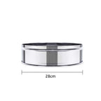 3 Tier Stainless Steel Steamers With Lid 28cm