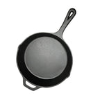 SOGA 30cm Round Cast Iron Frying Pan with Helper Handle