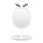 White Antler LED Light Makeup Mirror