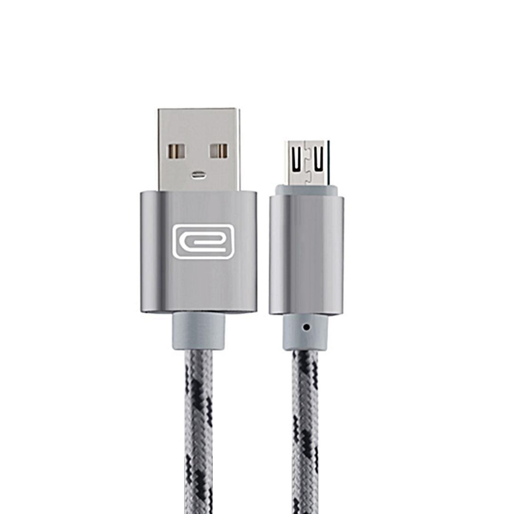 Android 1.5M MFI Metal Braided USB Cable Grey