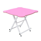 Pink Minimalist Cat Ear Foldable Portable Table