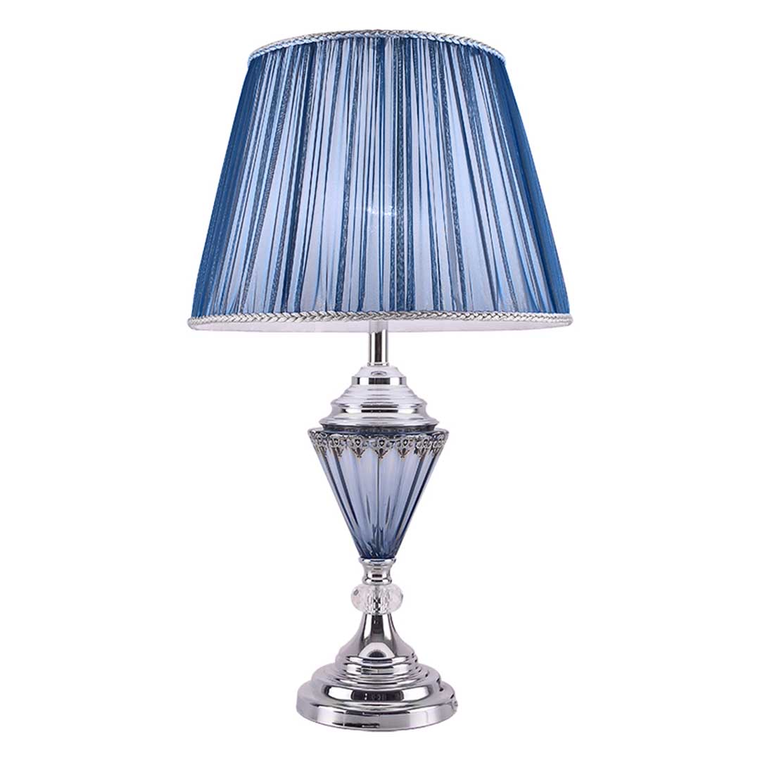 Elegant Table Lamp with Warm Shade