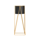 50CM Gold Wire Metal Black Pot Holder Rack