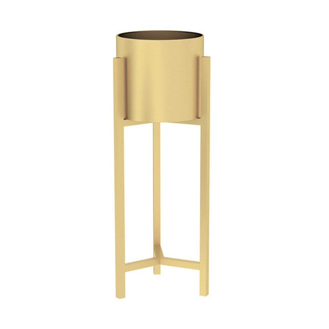 60CM Reversible Gold Metal Plant Pots Holders Rack