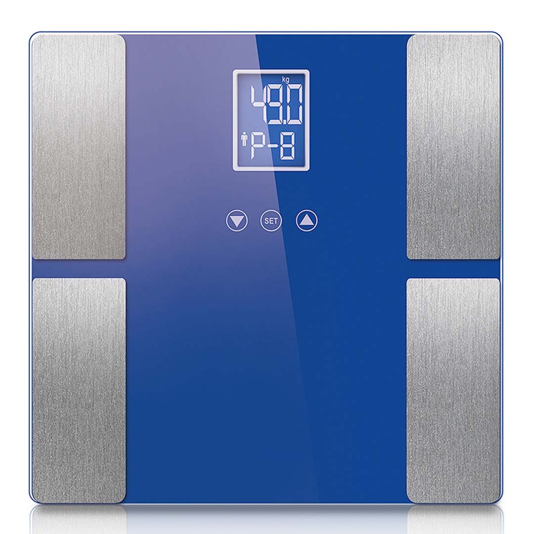 Digital Glass LCD Scales Blue