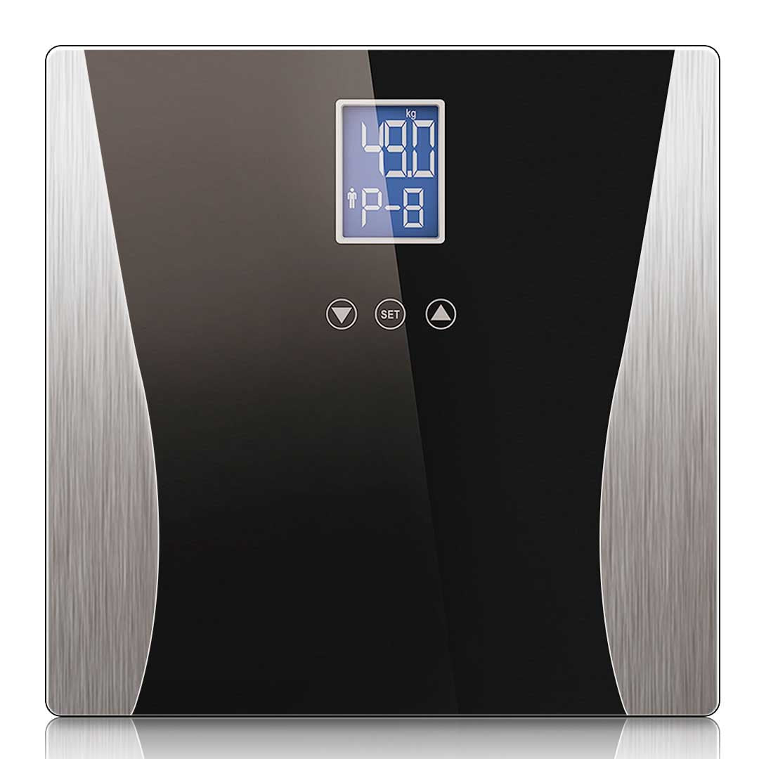 Wireless Digital Body Fat Scale Black