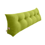 100cm Green Wedge Bed Cushion
