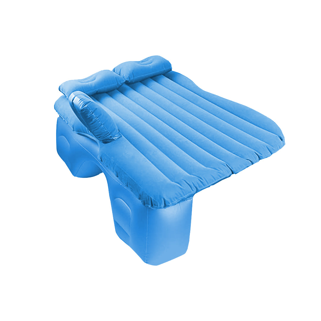 Blue Stripe Inflatable Car Mattress