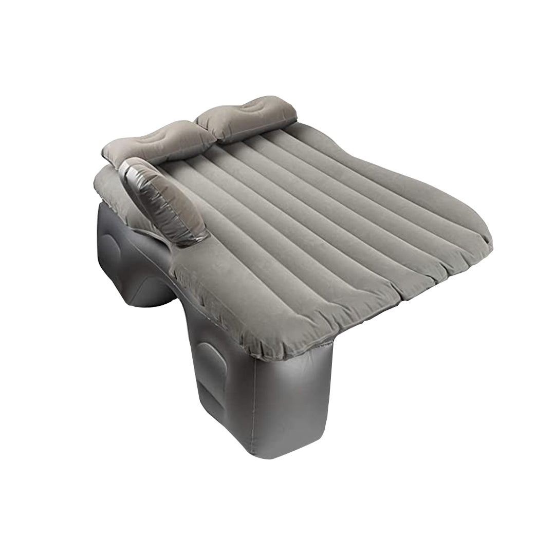 Grey Stripe Inflatable Car Mattress