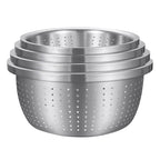 SOGA Stainless Steel Metal Basket Strainer 4PCS Set B