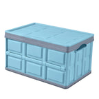 56L Collapsible Car Trunk Storage Box Blue