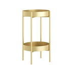 50CM Gold Tiered Plant Pots Holders Rack Garden Shelf