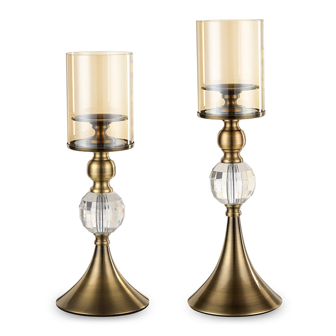 43cm 38cm Glass Candle Holder