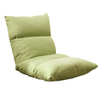 Floor Recliner Lazy Sofa Yellow Green