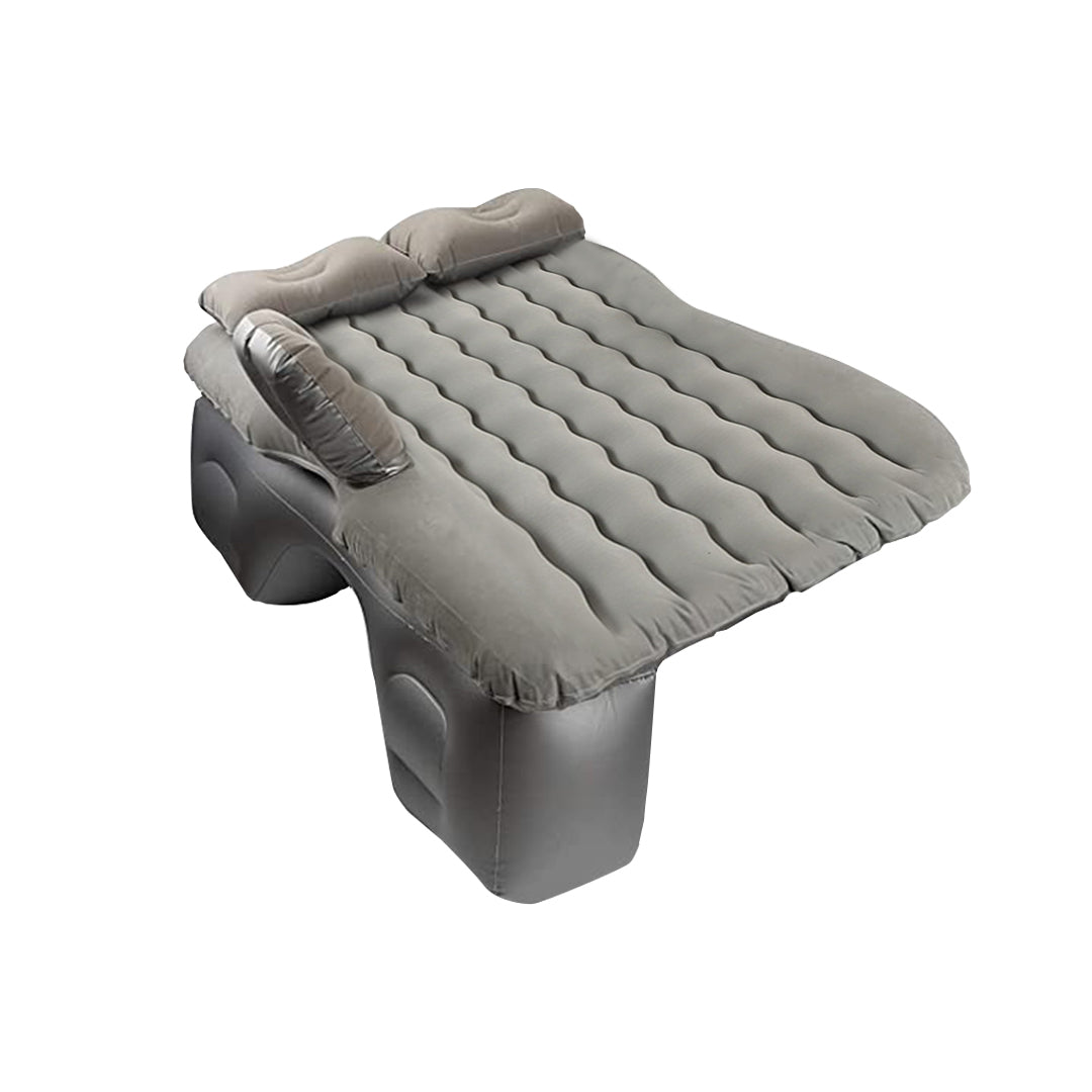Grey Ripple Inflatable Car Mattress