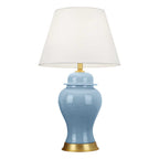 Ceramic Table Lamp Blue