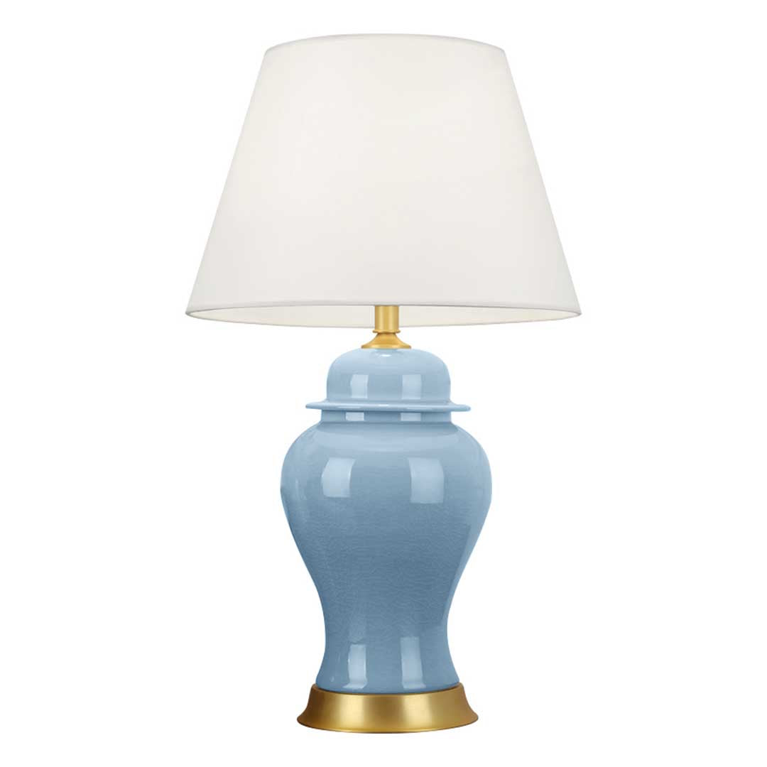 Ceramic Table Lamp Blue