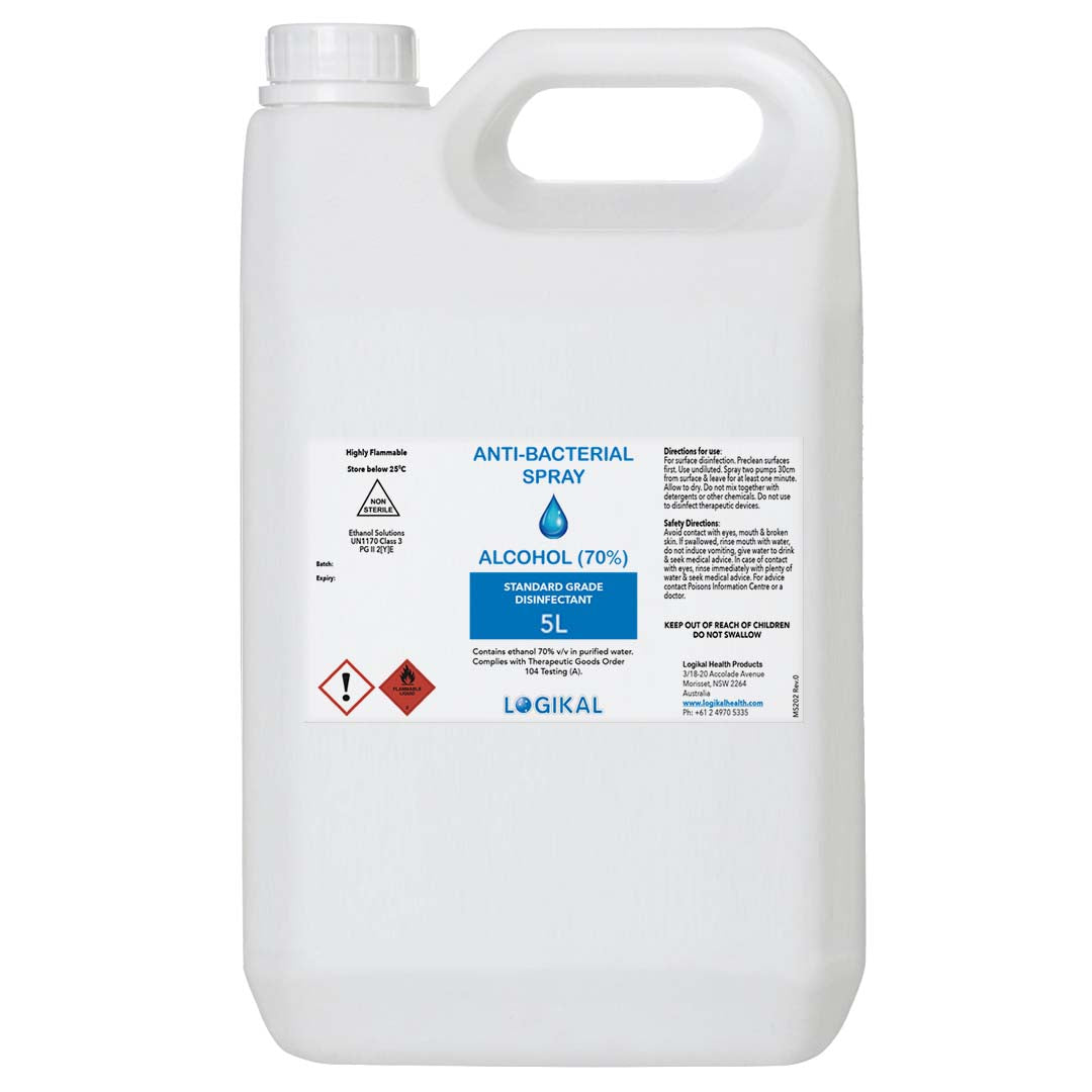 5L Disinfectant Anti-Bacterial Alcohol