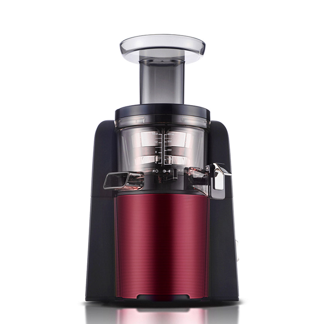 SOGA Cold Press Slow Juicer Fruit Vegetable Mixer Extractor Processor Red