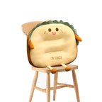 Cute Face Toast Bread Cushion
