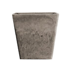 27cm Sand Grey Square Planter