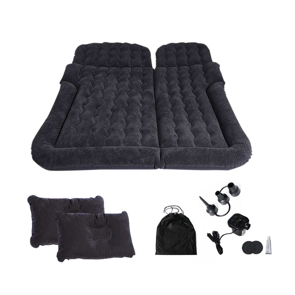 Black Inflatable Car Boot Mattress