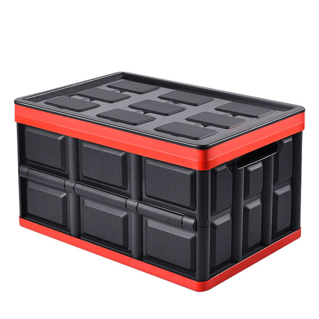 30L Collapsible Car Trunk Storage Box Black