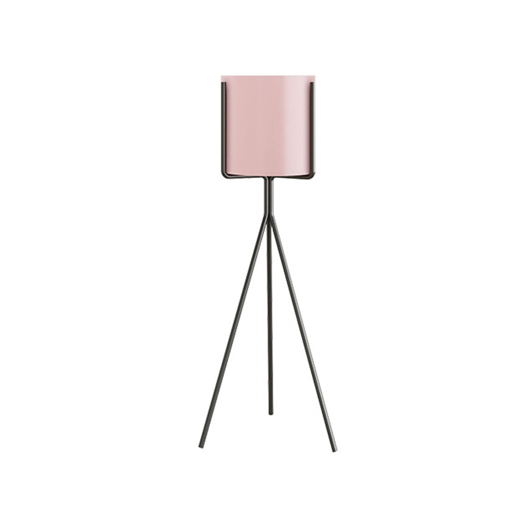 80CM Modern Tripod Pink Pot Holder Rack