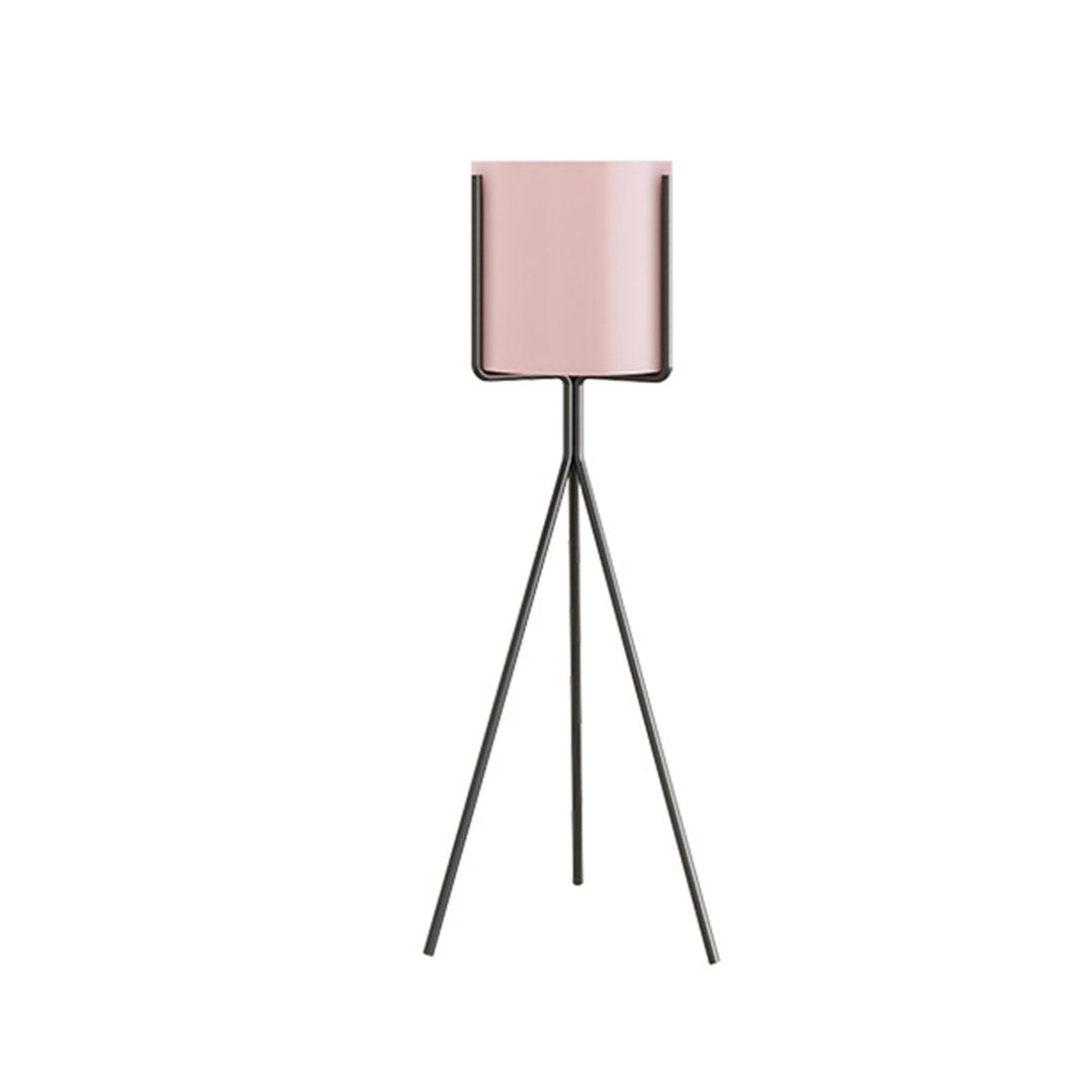 80CM Modern Tripod Pink Pot Holder Rack