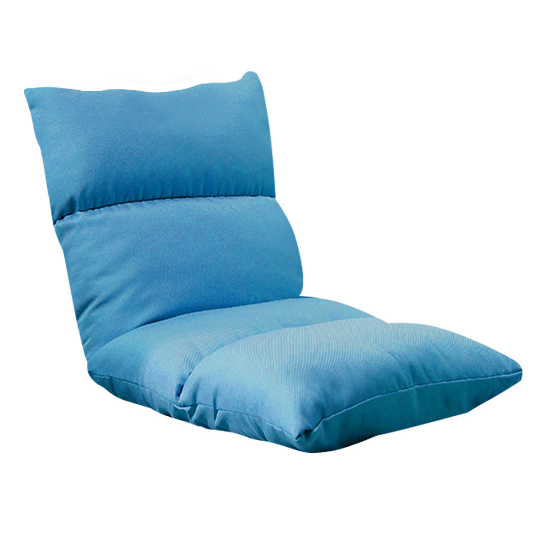Floor Recliner Lazy Sofa Blue