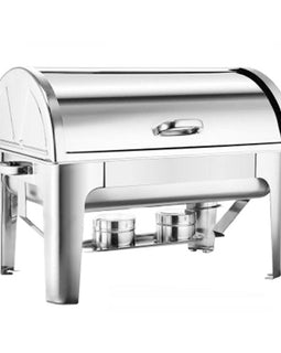 9L Stainless Steel Full Size Roll Top Chafing Dish