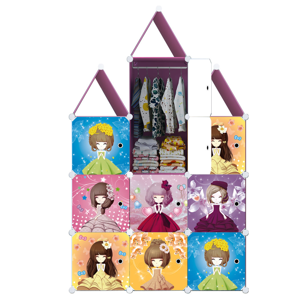 10 Cubes DIY Princess Wardrobe