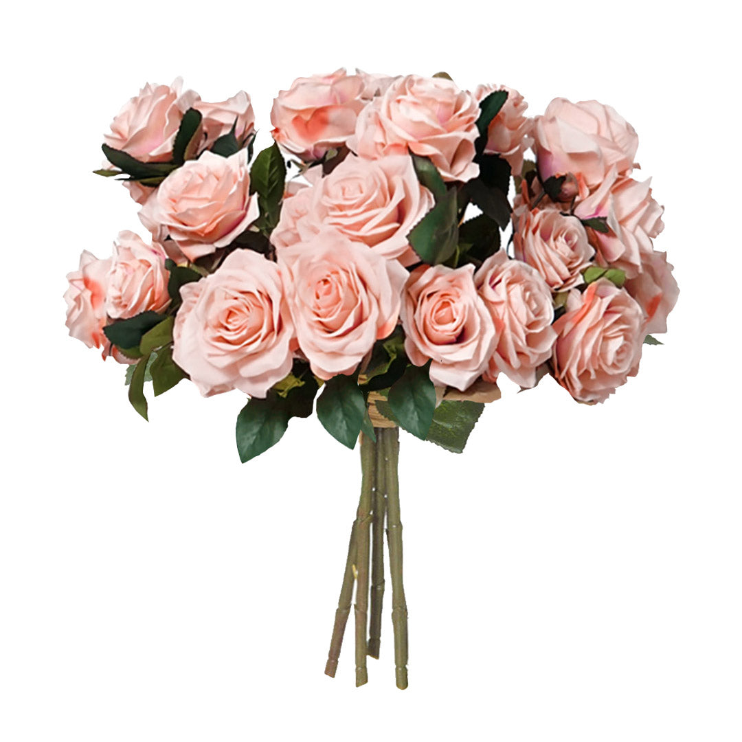 4 Bunch Artificial Rose 9 Heads Champion