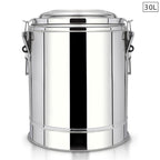 30L Stainless Steel Insulated Stock Pot