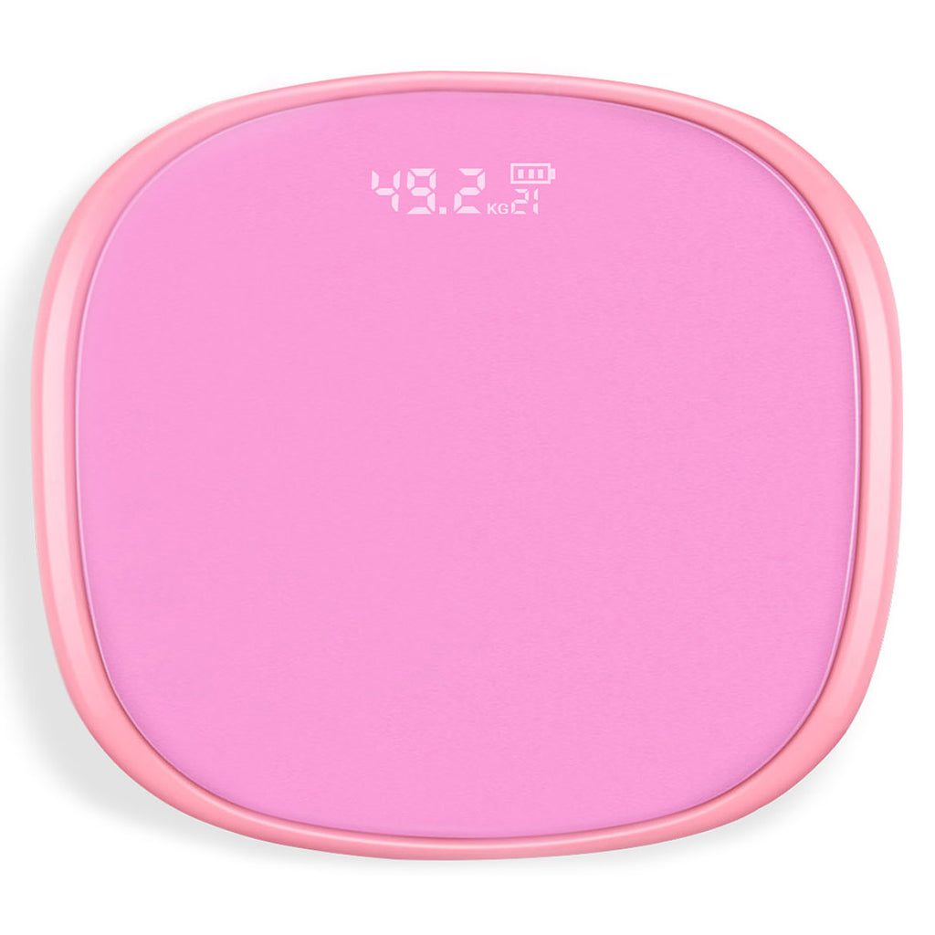 180kg Digital Fitness Electronic Scales Pink