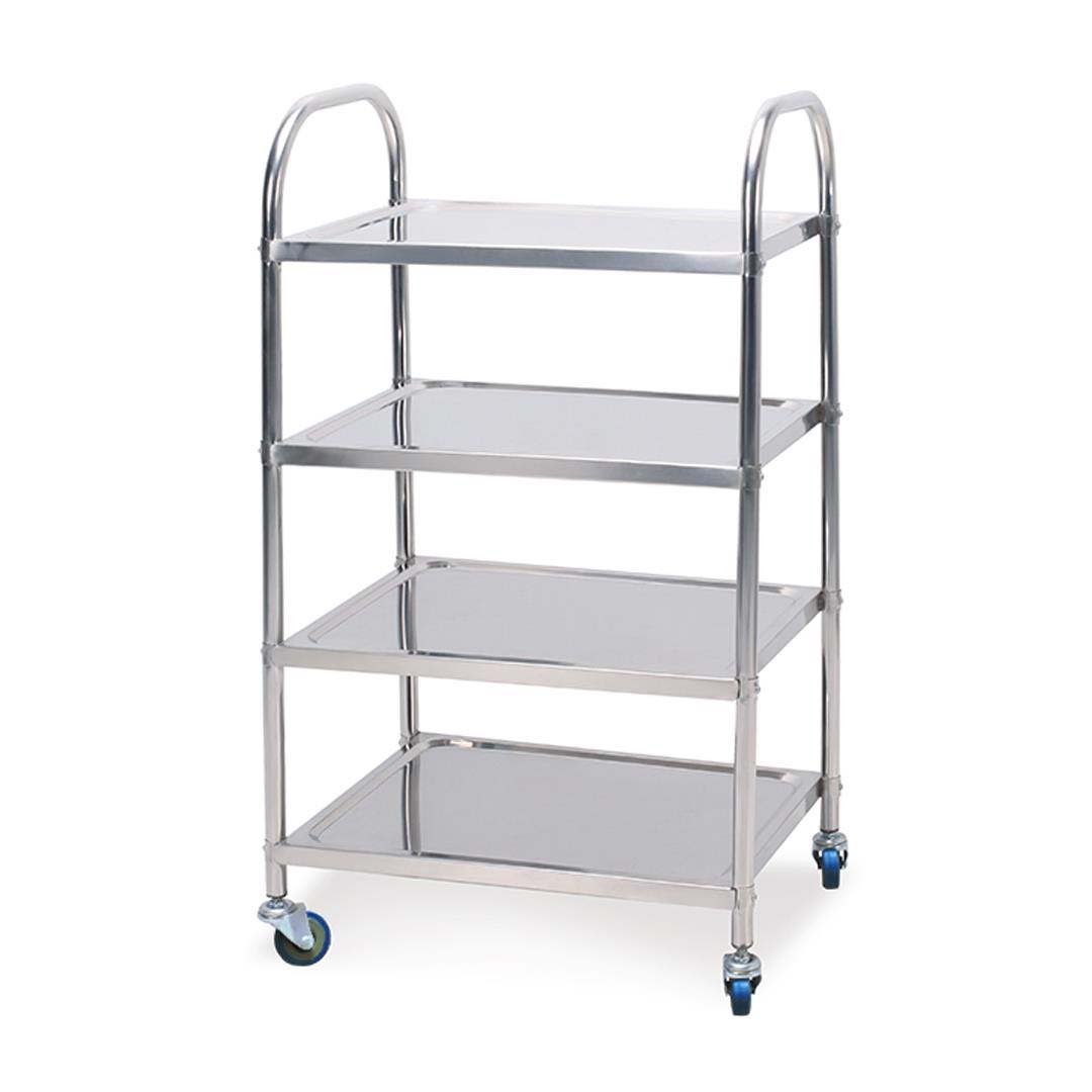 4 Tier Stainless Steel Utility Cart  860x540x1170