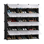 8 Tier 3 Column Shoe Rack Organizer