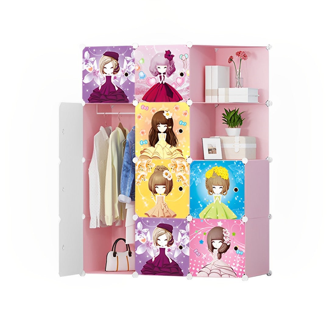 10 Cubes Princess Portable Wardrobe
