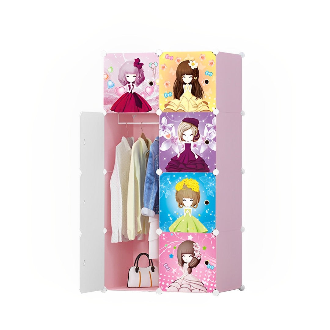 8 Cubes Princess Portable Wardrobe