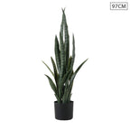 97cm Artificial Indoor Snake Sansevieria Plant