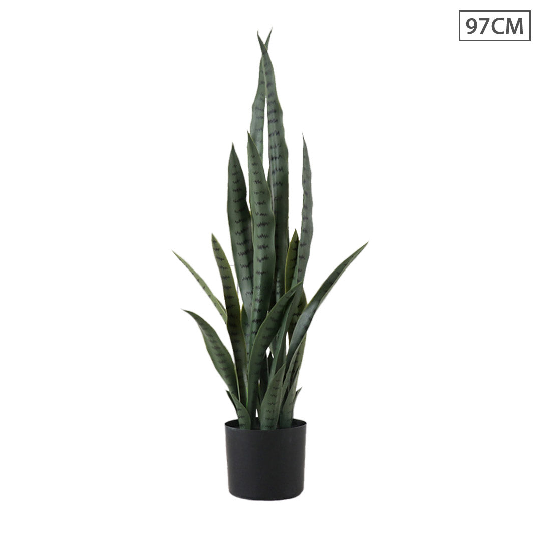 97cm Artificial Indoor Snake Sansevieria Plant