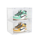 2 Tier Transparent Shoe Organiser