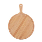 7 inch Blonde Round Wooden Tray