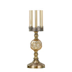 42cm Glass Candle Holder