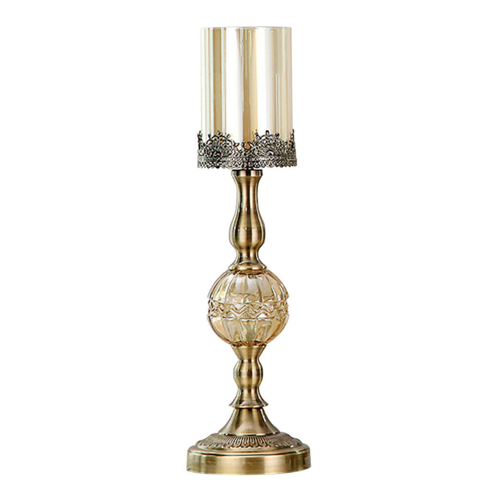 48cm Glass Candle Holder